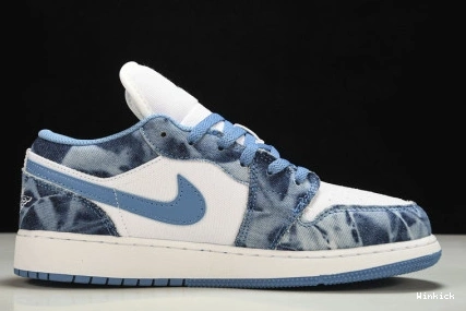 Air 1 Denim” DM8947-100 Jordan “Washed Low 1211